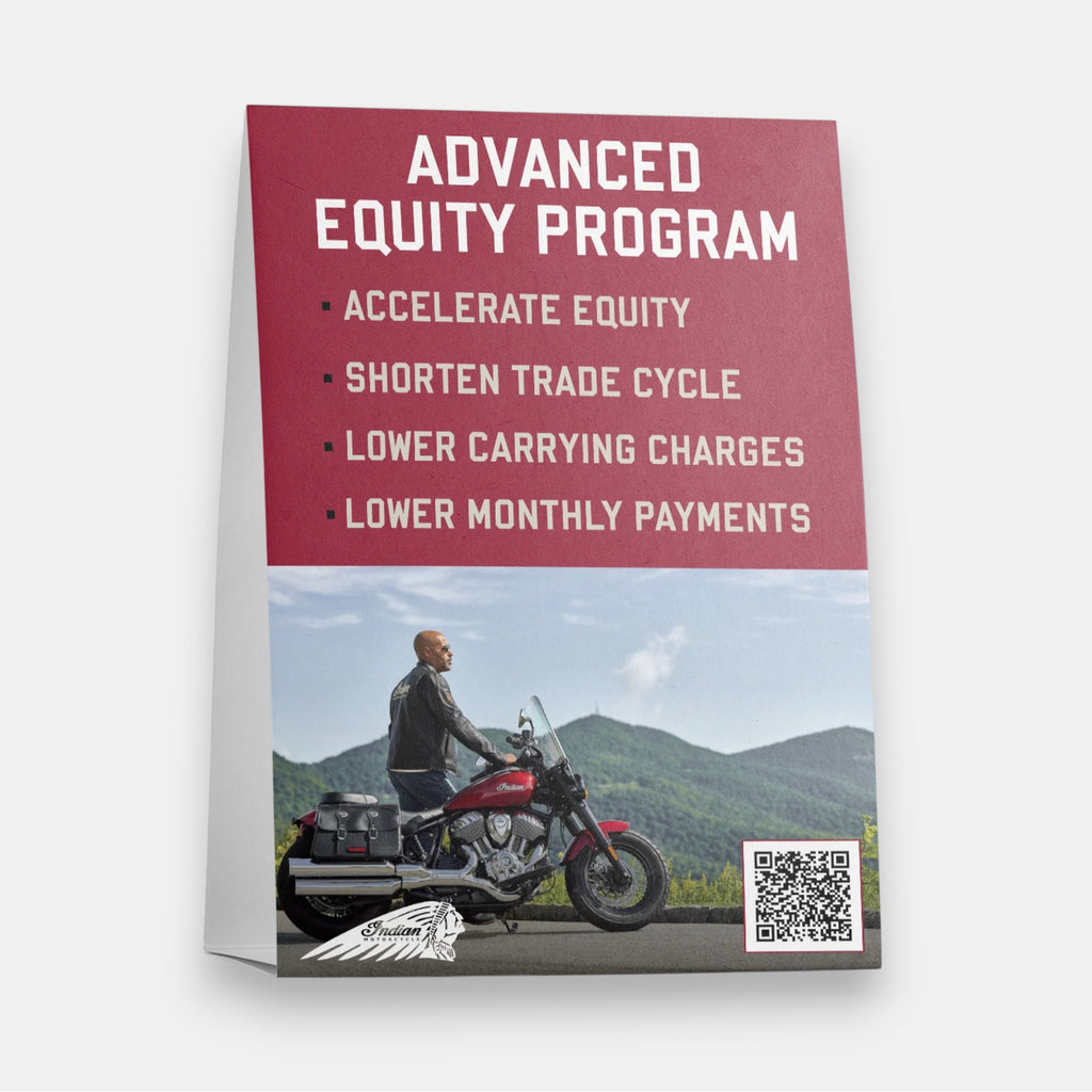 Advanced Equity Table Tents
