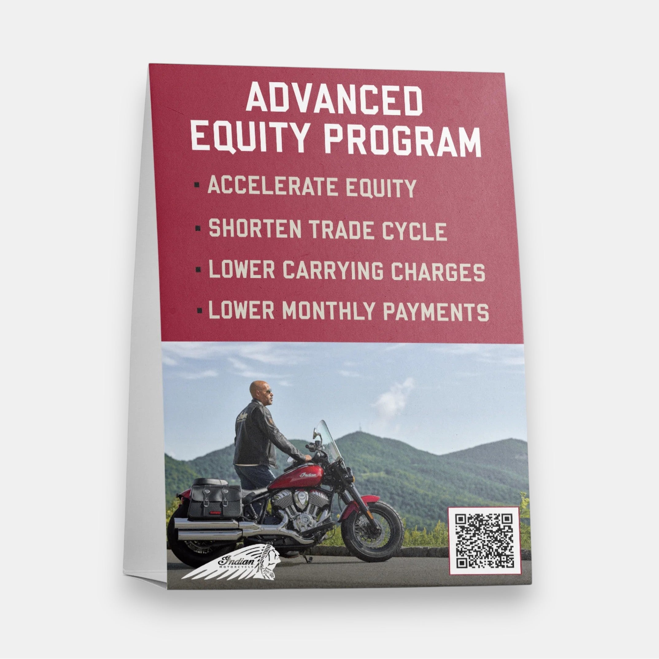 Advanced Equity Table Tents
