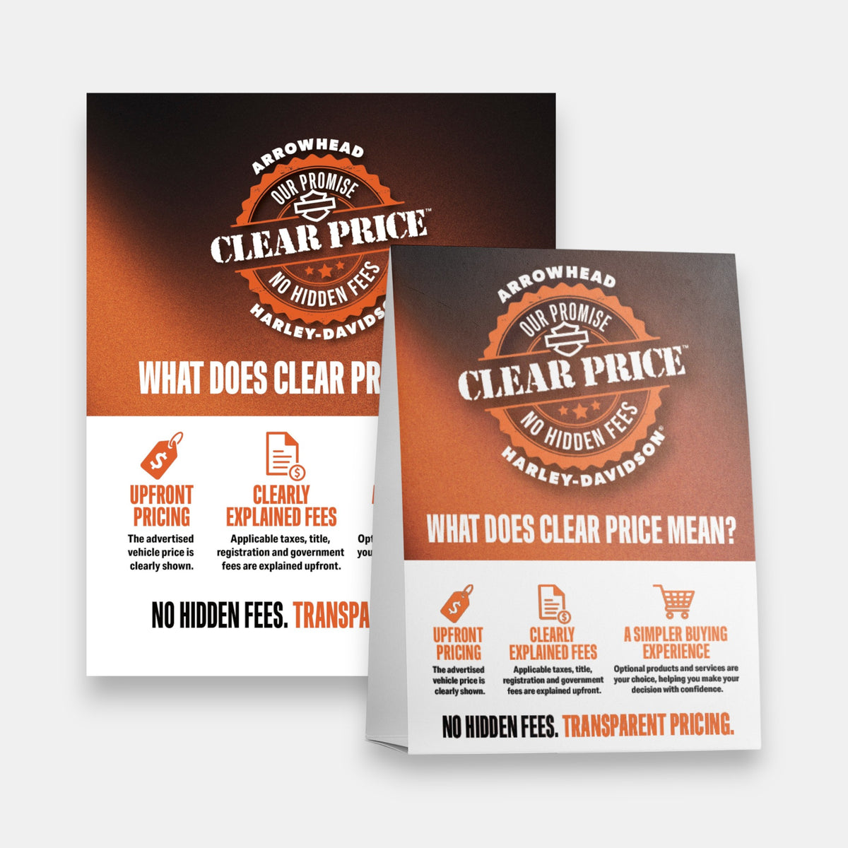 Clear Price: Counter Signs