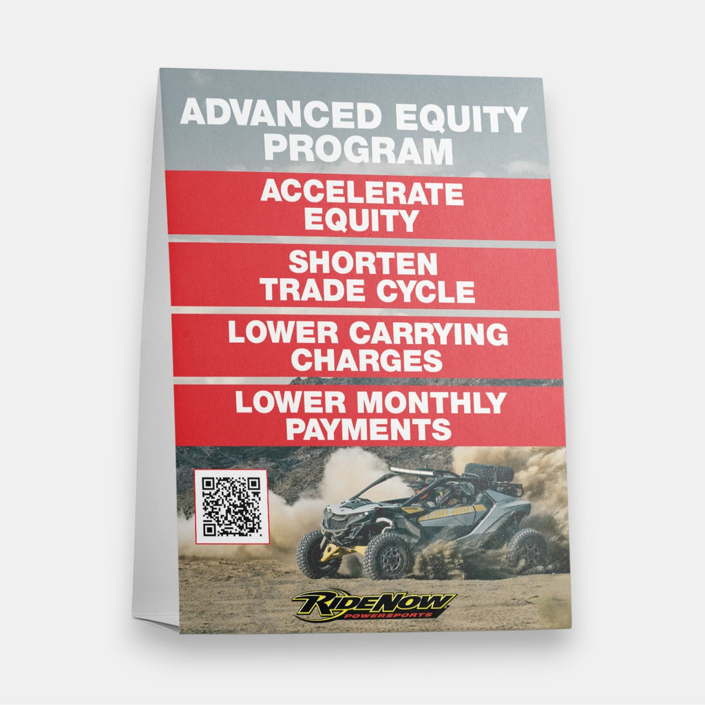 Advanced Equity Table Tents